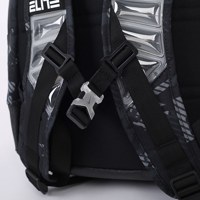  черный рюкзак Nike Elite Pro Printed Basketball Backpack 32L DA7278-010 - цена, описание, фото 8